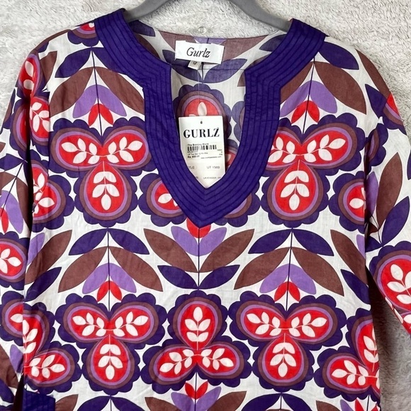 NWT The Bombay Store GURLZ Tunic Shirt Size 12 - Picture 2 of 16